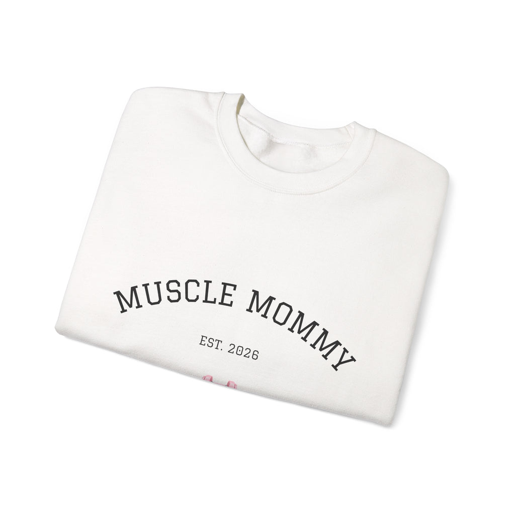 Sudadera Muscle Mommy EST. 2028 | Fitness