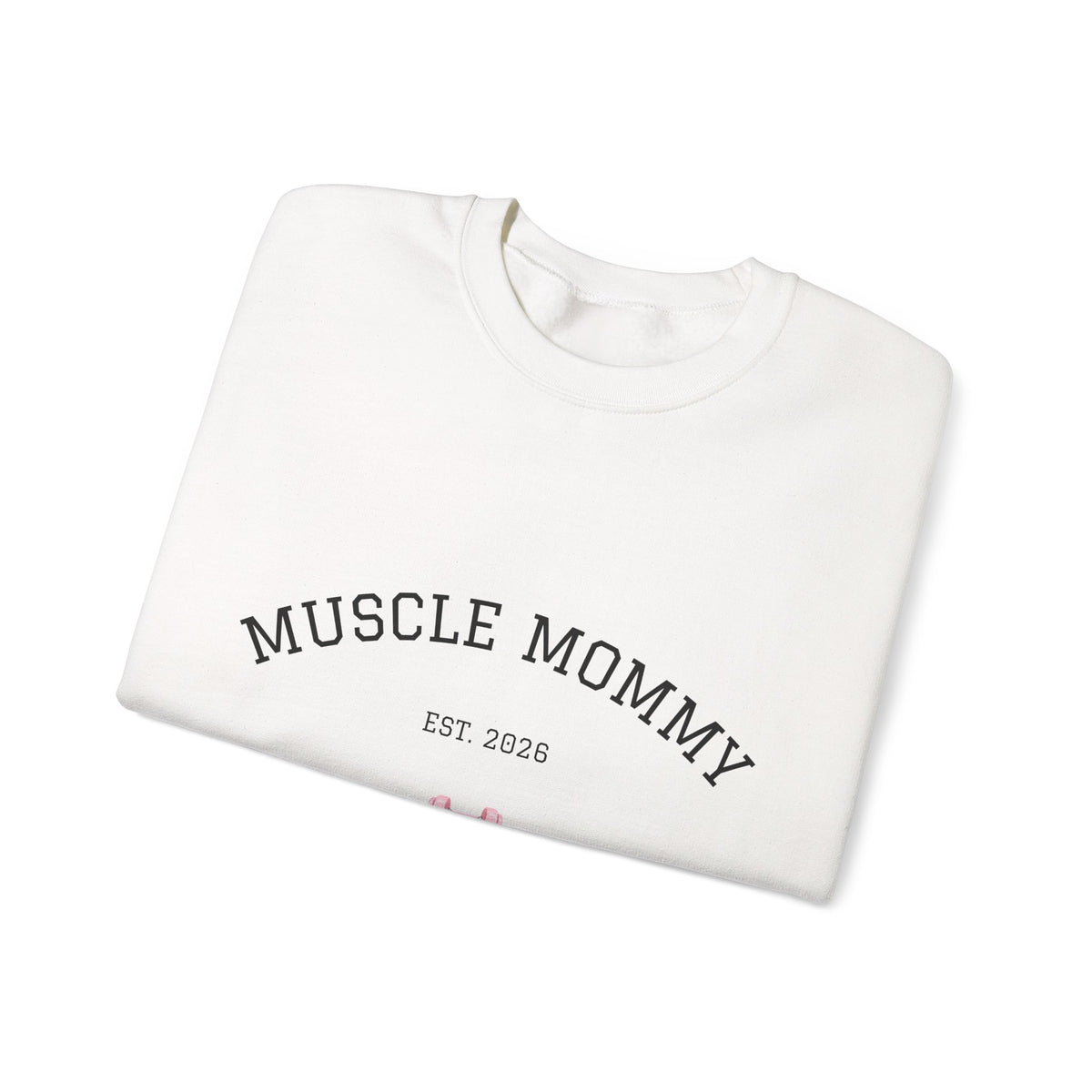 Sudadera Muscle Mommy EST. 2028 | Fitness